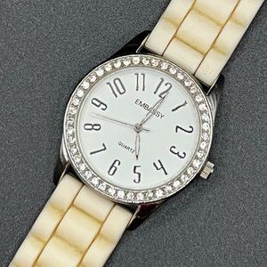 White silicon banded watch... just for fun!